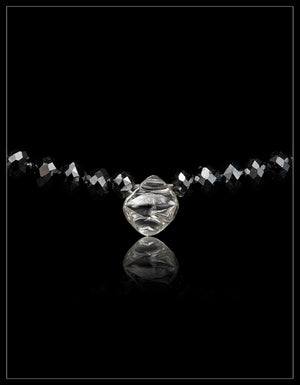 Rå Octahedron Diamant Collier – 0.61 ct. + 18.69 ct.