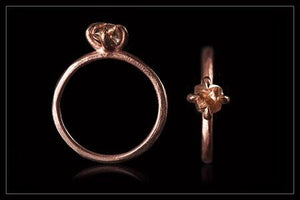 Varm Rock Ring - <strong>0.95 ct.</strong> - Rough Diamonds DK