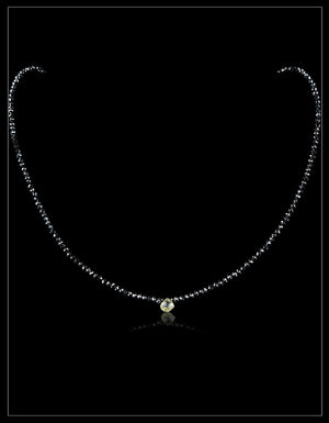 Elegant Diamant Collier Med Et Råt Tvist – 1.11 ct. + 22.33 ct.